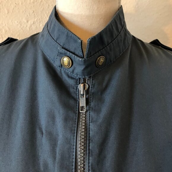 LONDON FOG Jacket Men's Size 38 REG Blue Lightweight Vintage - Picture 9 of 11